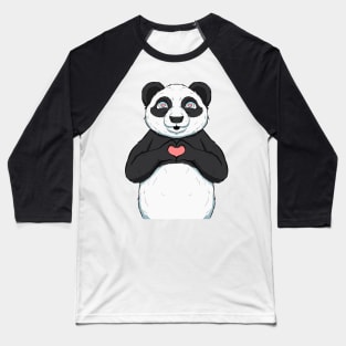 panda funny and loving Baseball T-Shirt